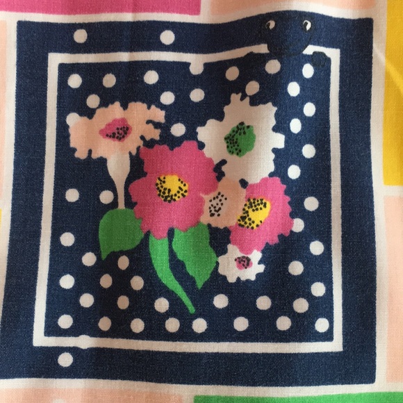 Vintage Floral Frogs Patchwork retro skirt skort polka dots frogs flowers 🌸 🐸 - Picture 8 of 16